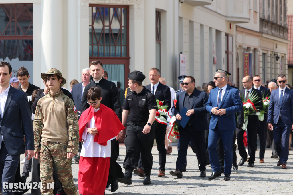 Obchody 234 rocznicy uchwalenia Konstytucji 3 maja w Gostyniu