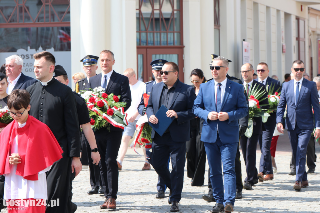 Obchody 234 rocznicy uchwalenia Konstytucji 3 maja w Gostyniu