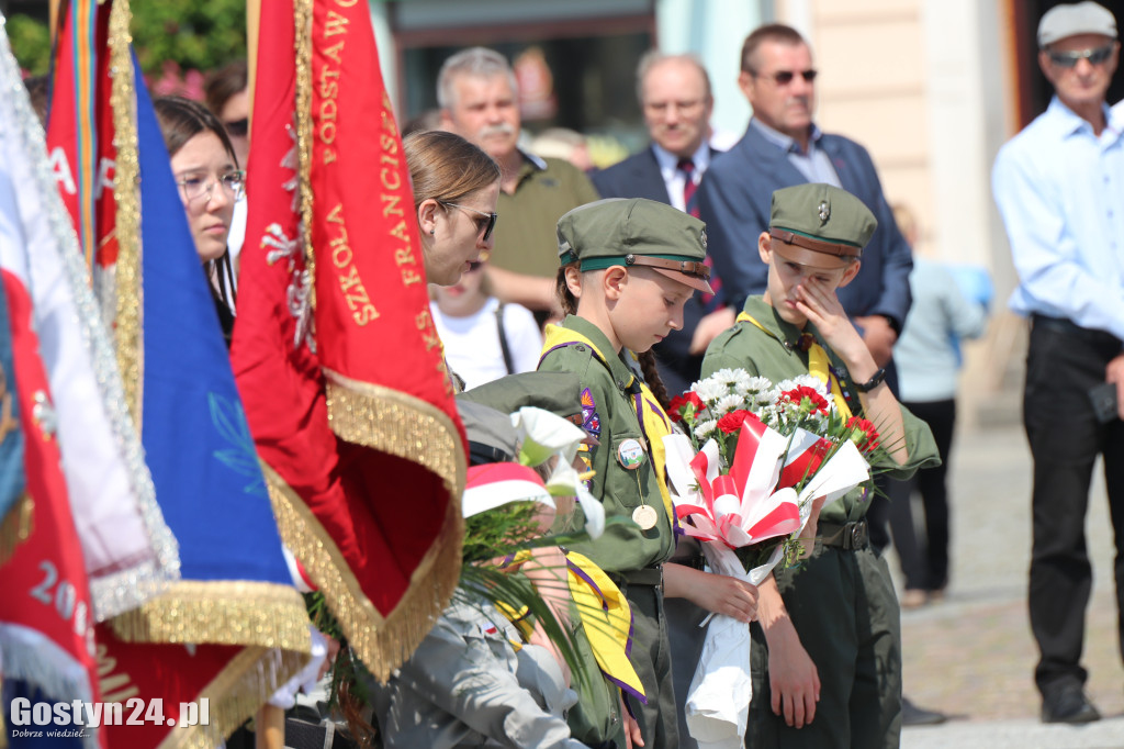 Obchody 234 rocznicy uchwalenia Konstytucji 3 maja w Gostyniu