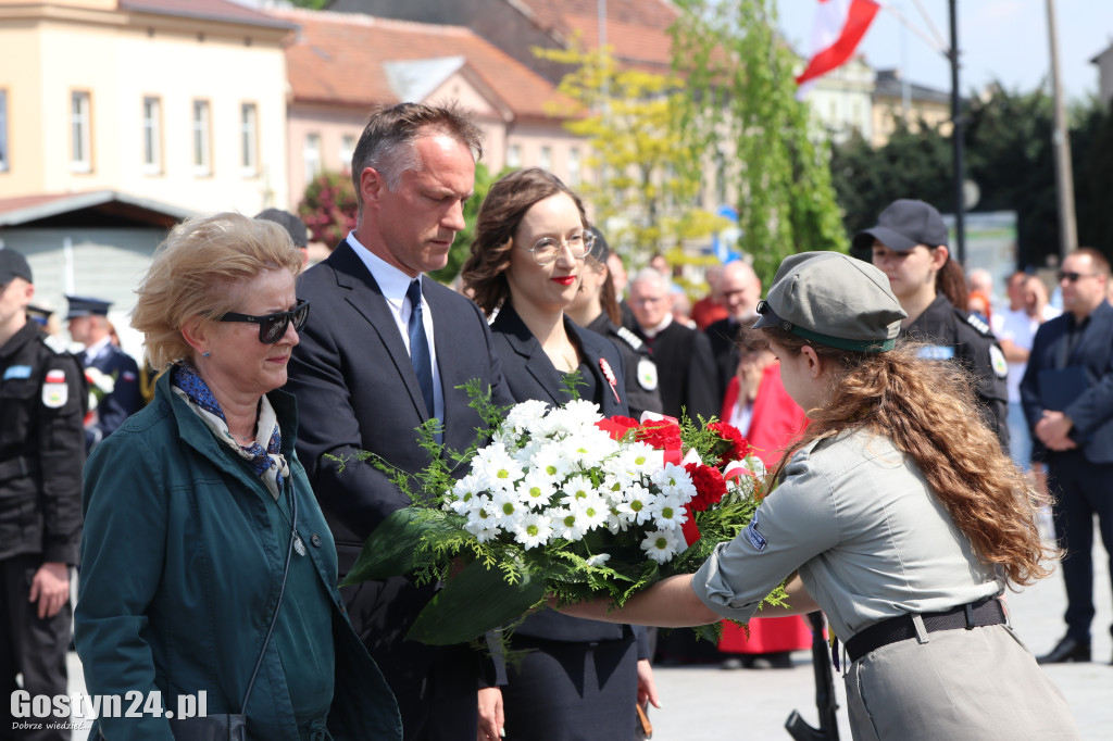 Obchody 234 rocznicy uchwalenia Konstytucji 3 maja w Gostyniu