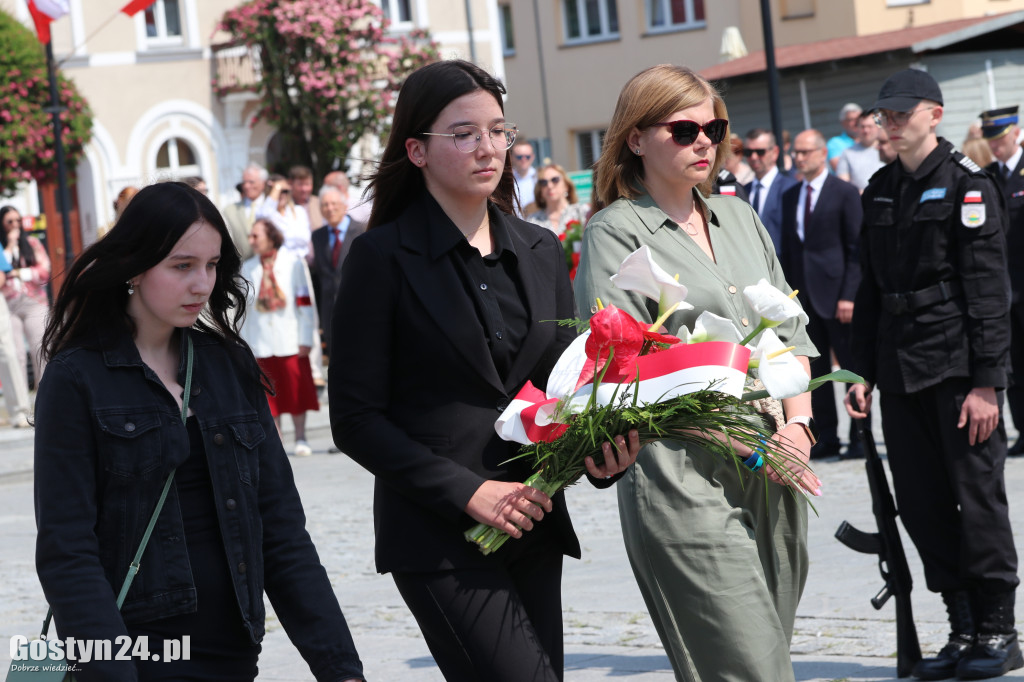 Obchody 234 rocznicy uchwalenia Konstytucji 3 maja w Gostyniu