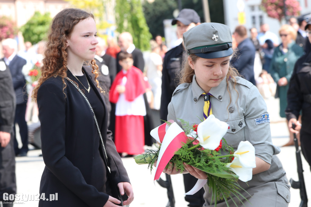 Obchody 234 rocznicy uchwalenia Konstytucji 3 maja w Gostyniu