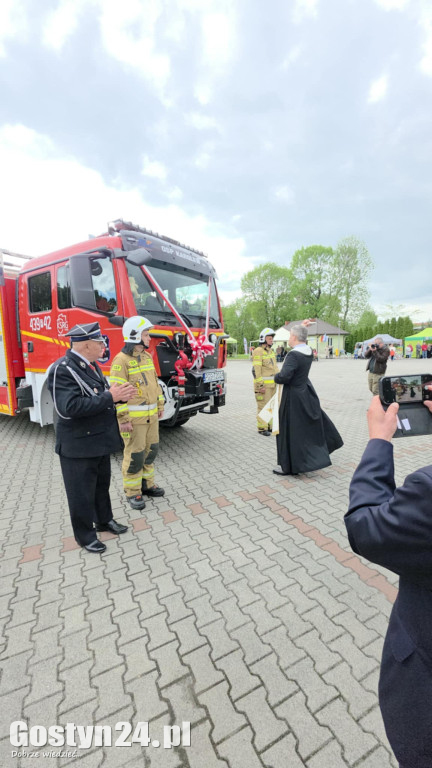 Uroczystości strażackie w Karolewie
