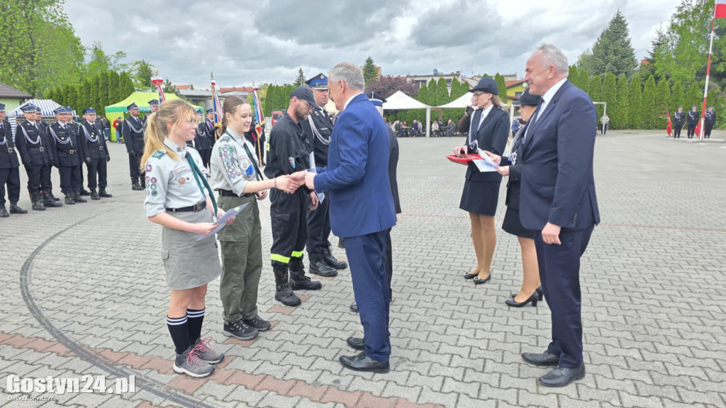 Uroczystości strażackie w Karolewie