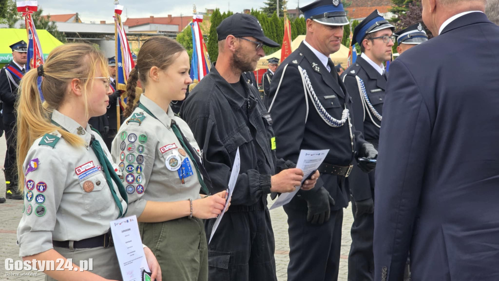 Uroczystości strażackie w Karolewie