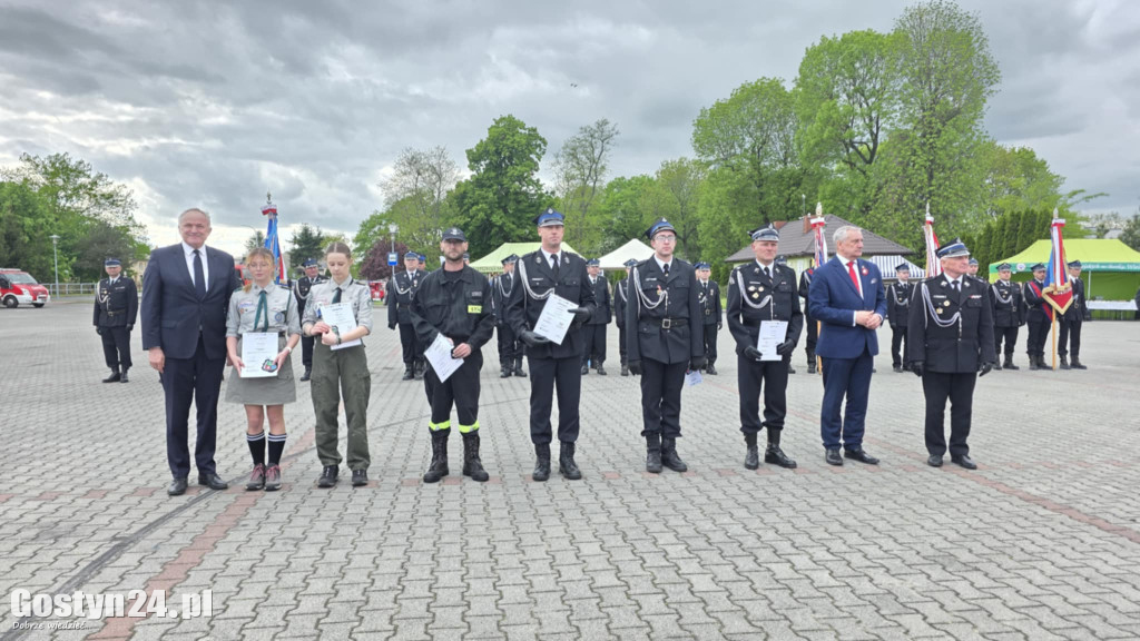 Uroczystości strażackie w Karolewie