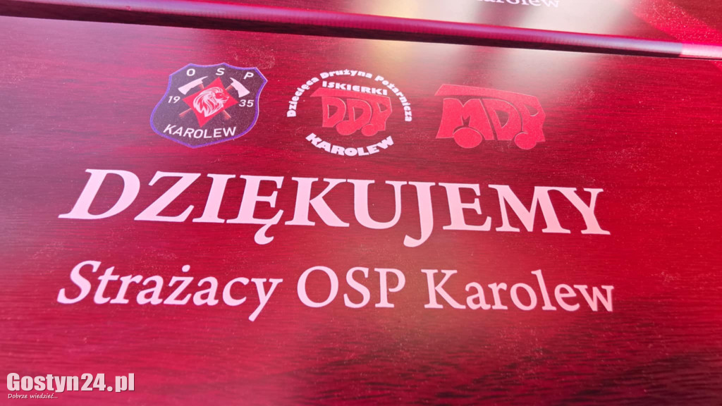 Uroczystości strażackie w Karolewie