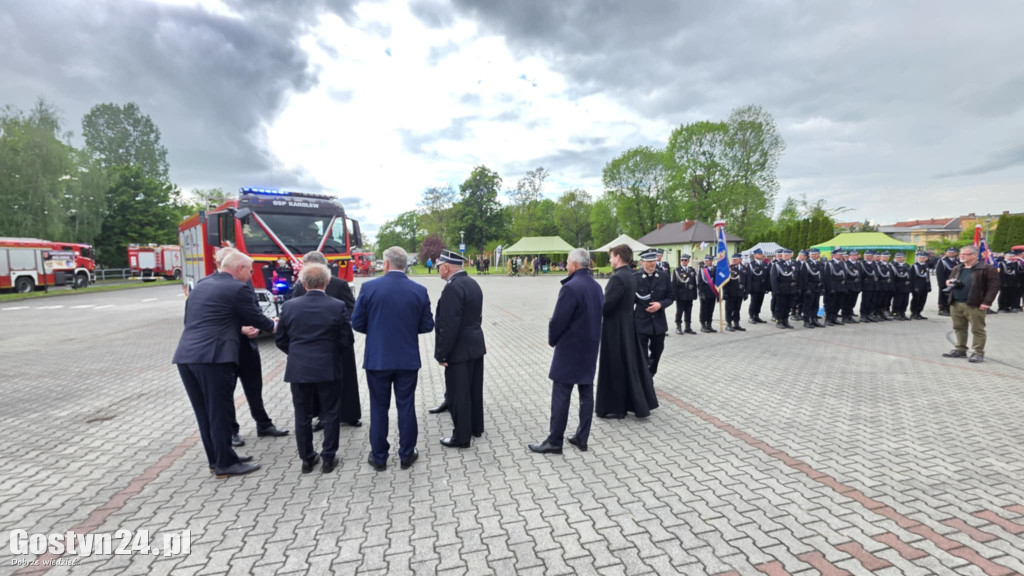 Uroczystości strażackie w Karolewie
