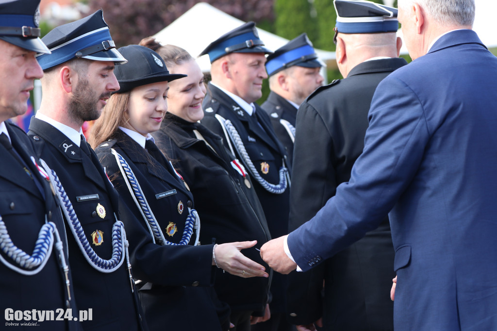 Uroczystości strażackie w Karolewie
