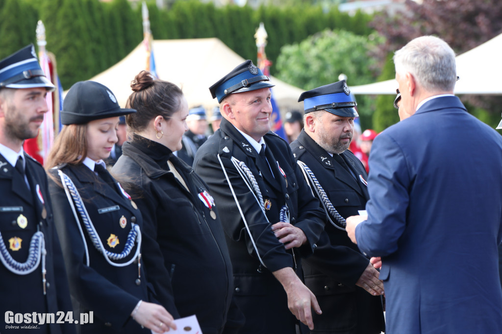 Uroczystości strażackie w Karolewie