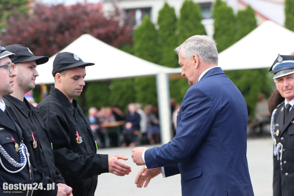 Uroczystości strażackie w Karolewie