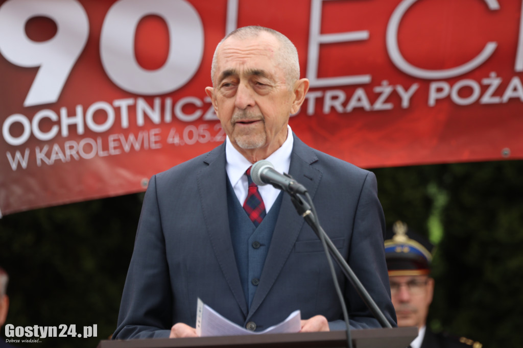Uroczystości strażackie w Karolewie