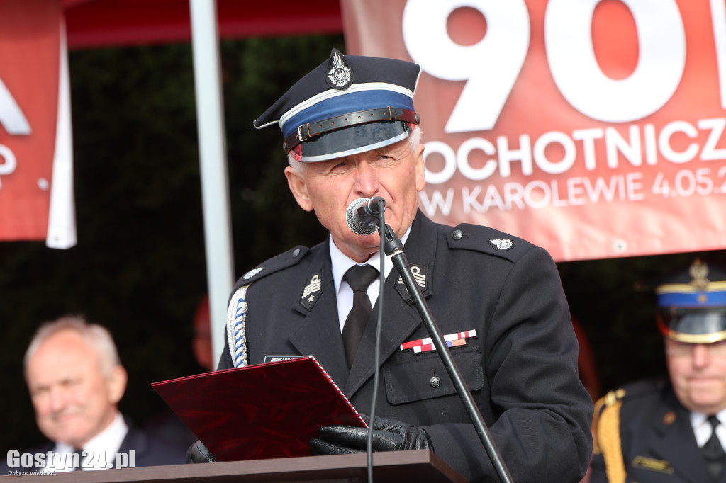 Uroczystości strażackie w Karolewie