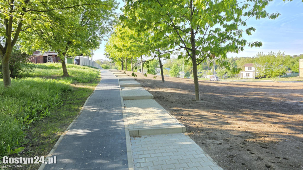 Trwa modernizacja terenów przy ul. Sportowej w Gostyniu