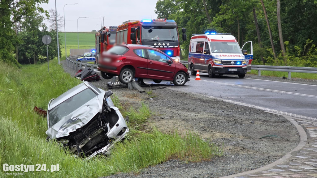Wypadek na obwodnicy Gostynia
