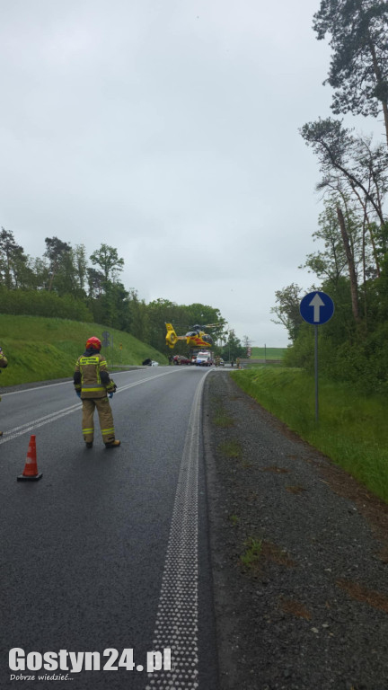 Wypadek na obwodnicy Gostynia