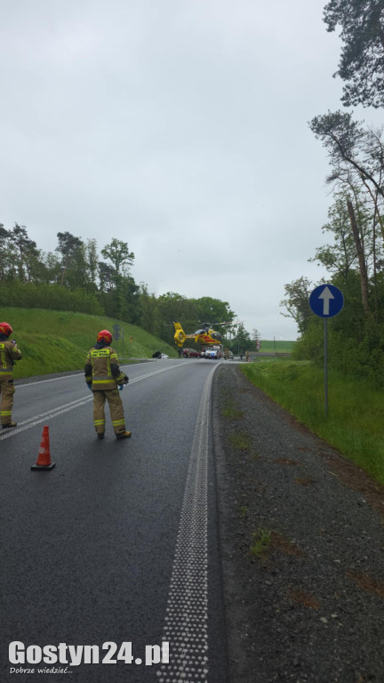 Wypadek na obwodnicy Gostynia
