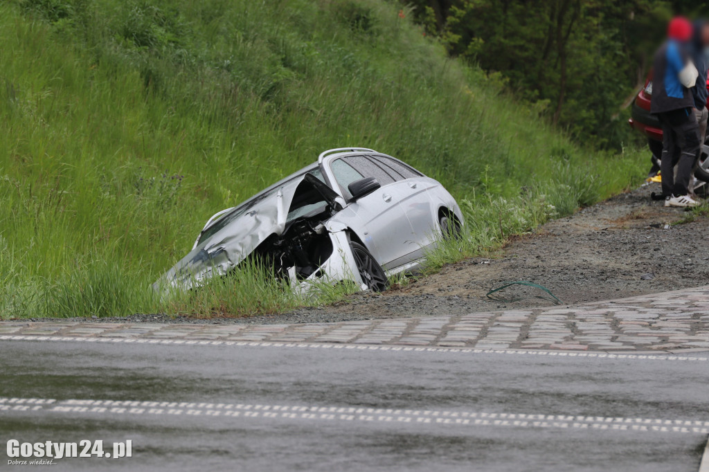Wypadek na obwodnicy Gostynia