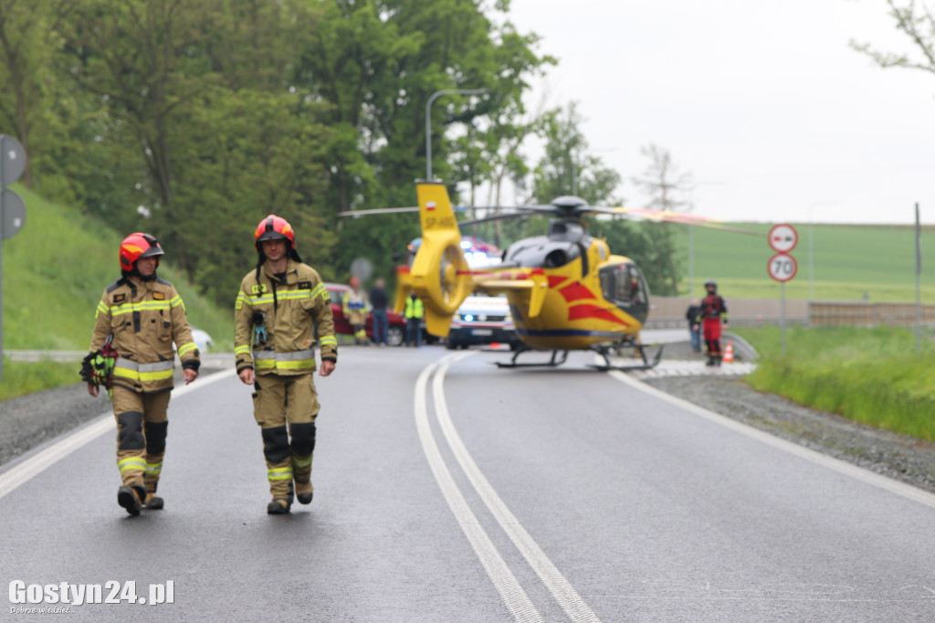 Wypadek na obwodnicy Gostynia