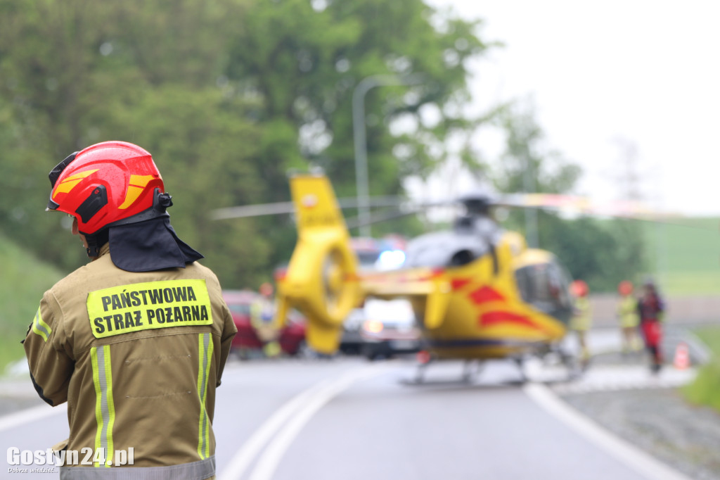 Wypadek na obwodnicy Gostynia