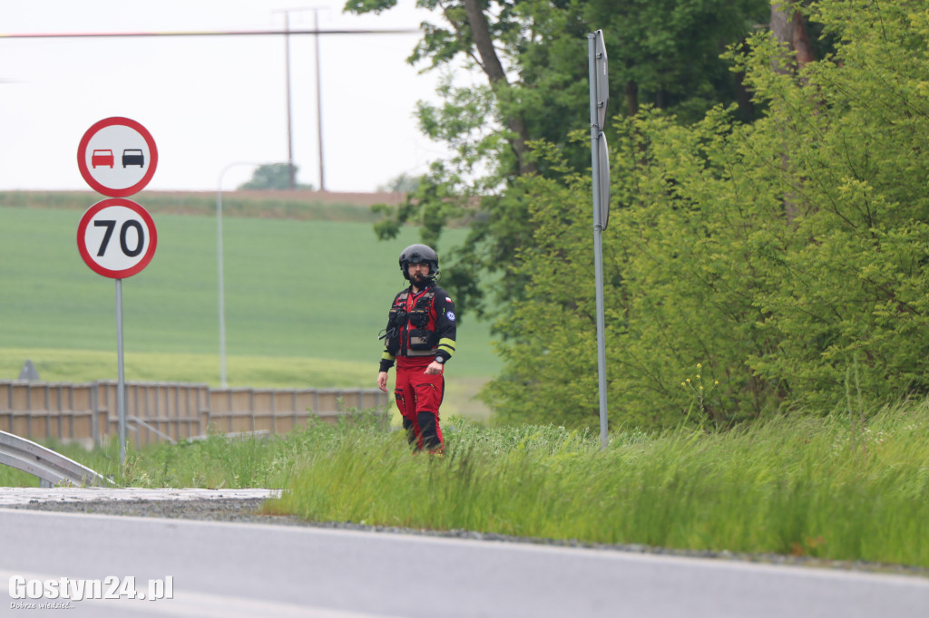 Wypadek na obwodnicy Gostynia