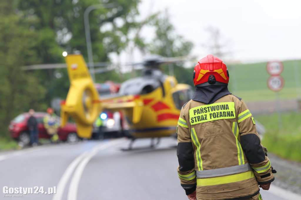 Wypadek na obwodnicy Gostynia