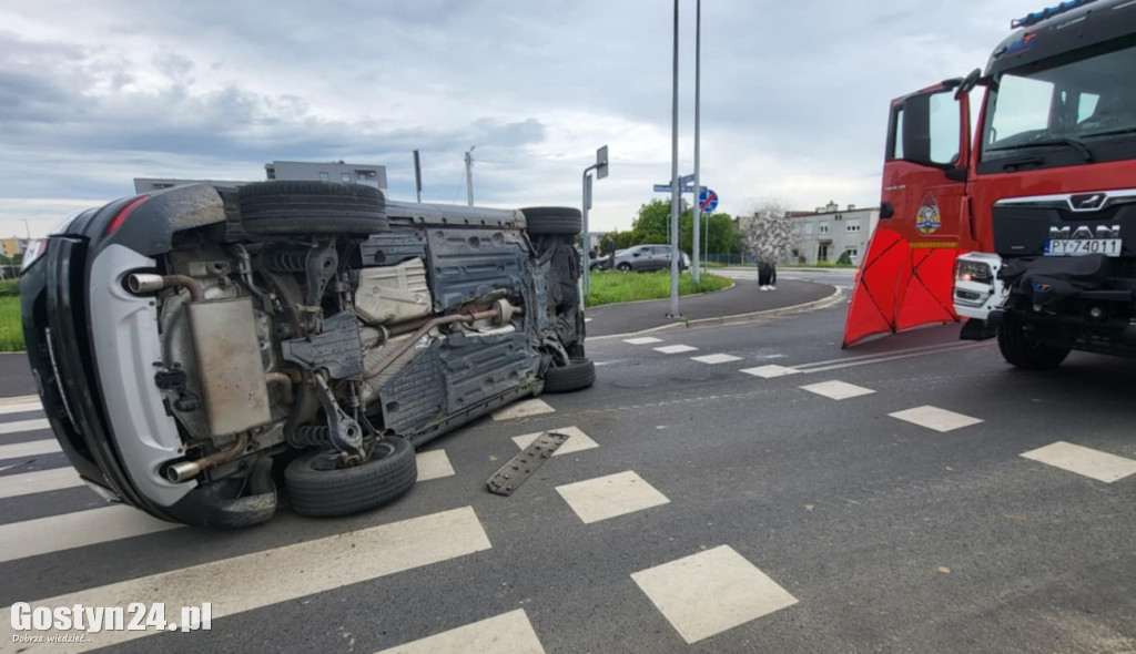 Zderzenie dwóch samochodów na skrzyżowaniu Górna-Podgórna...