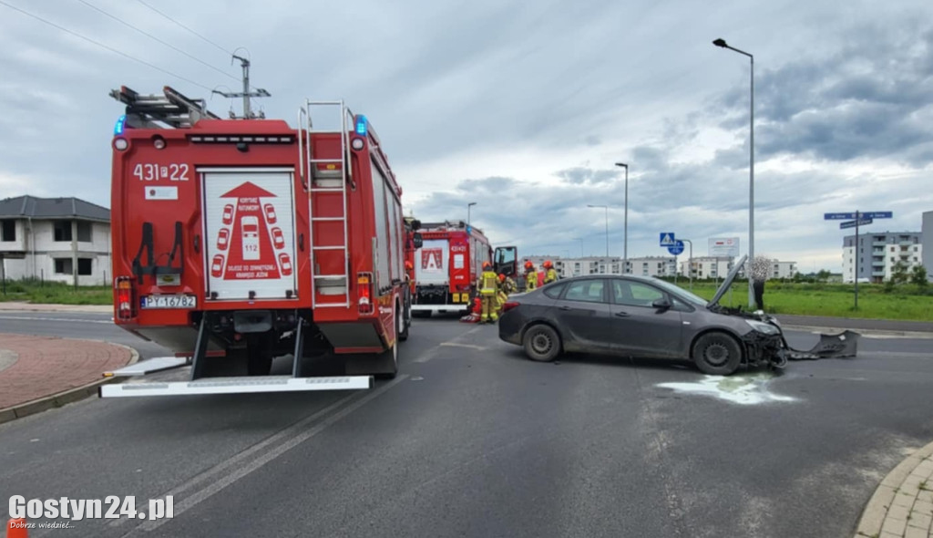 Zderzenie dwóch samochodów na skrzyżowaniu Górna-Podgórna...