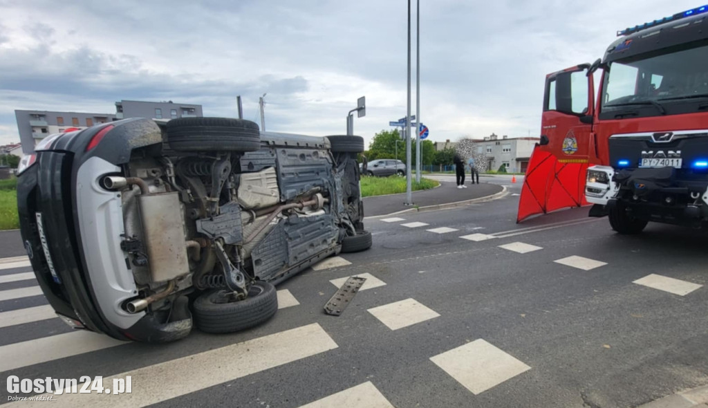 Zderzenie dwóch samochodów na skrzyżowaniu Górna-Podgórna...