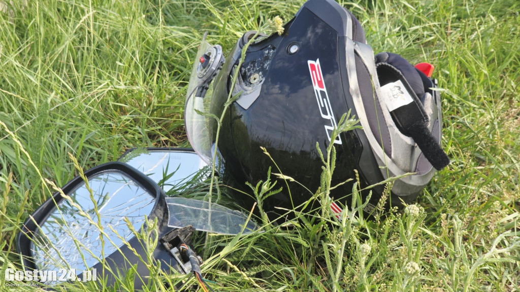 Wypadek na DW 434 Ziółkowo-Stara Krobia