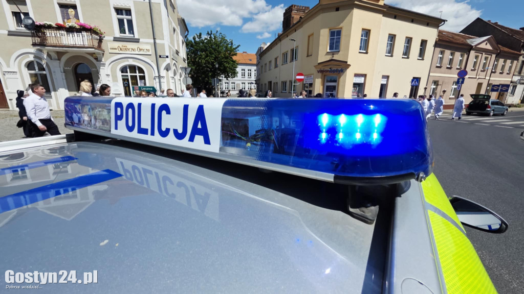 Procesja Bożego Ciała ulicami Gostynia