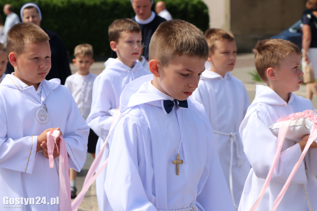 Procesja Bożego Ciała ulicami Gostynia