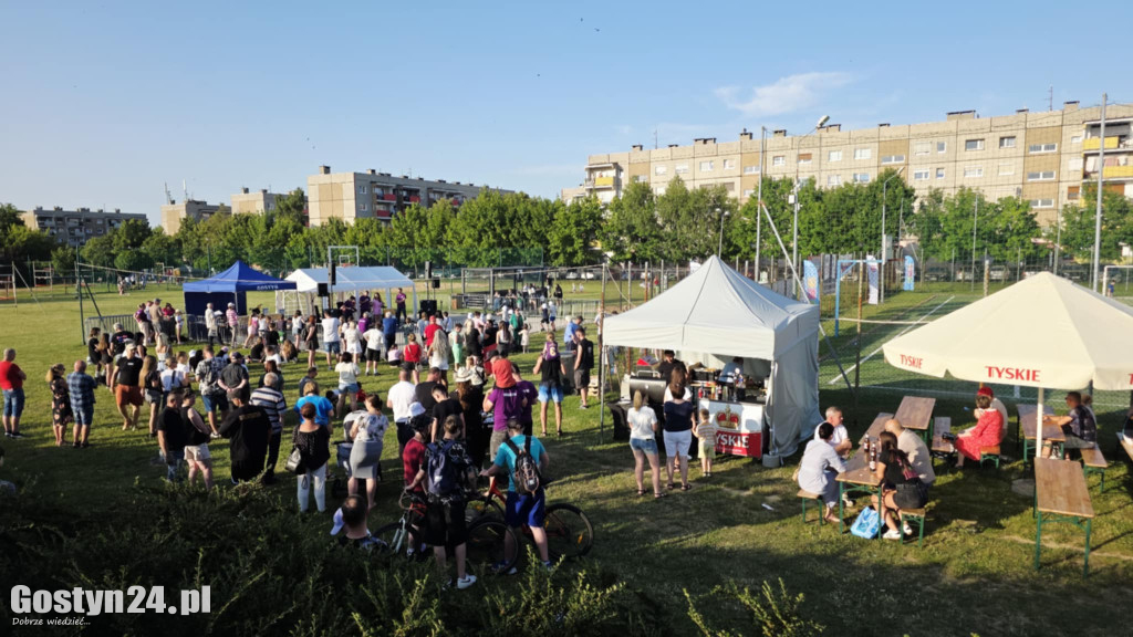 Piknik osiedlowy na Górnej w Gostyniu