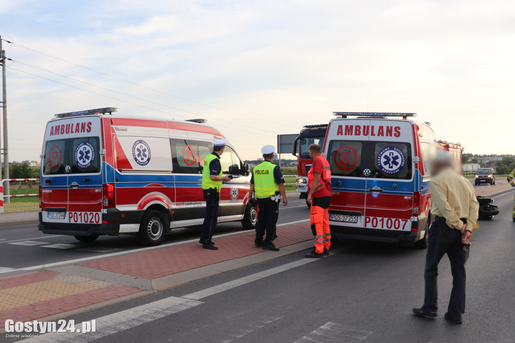 Wypadek na gostyńskim skrzyżowaniu