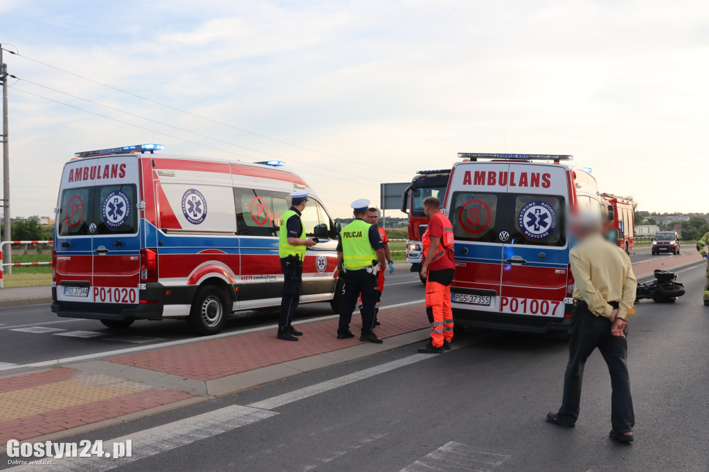 Wypadek na gostyńskim skrzyżowaniu