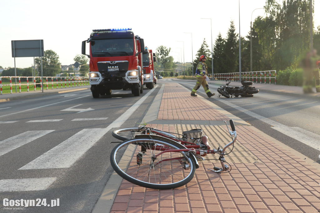 Wypadek na gostyńskim skrzyżowaniu