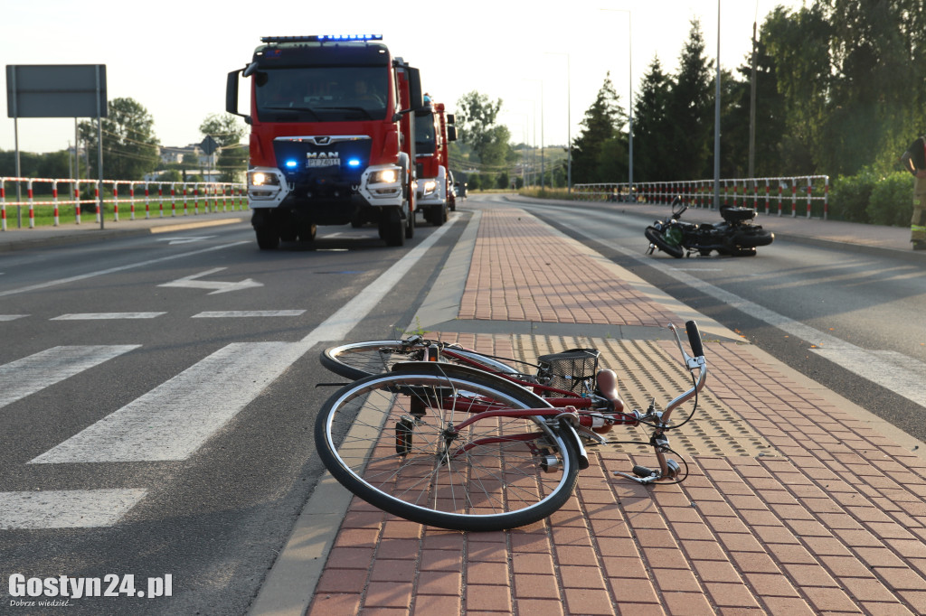 Wypadek na gostyńskim skrzyżowaniu