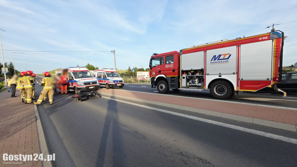 Wypadek na gostyńskim skrzyżowaniu