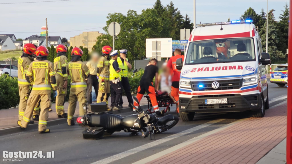 Wypadek na gostyńskim skrzyżowaniu