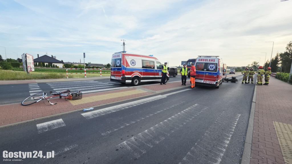 Wypadek na gostyńskim skrzyżowaniu