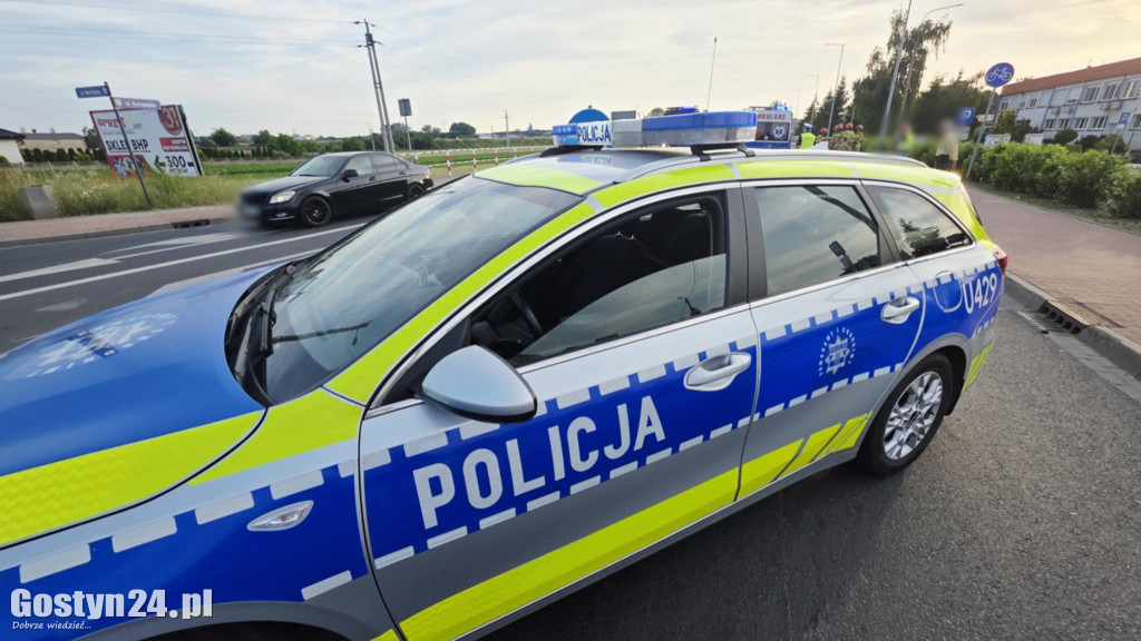 Wypadek na gostyńskim skrzyżowaniu