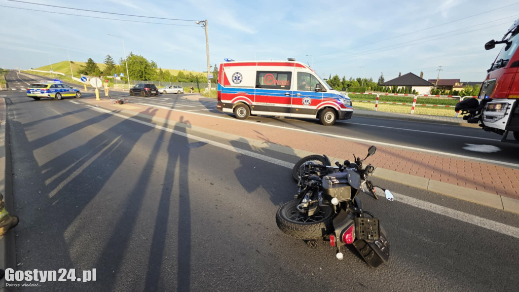 Wypadek na gostyńskim skrzyżowaniu