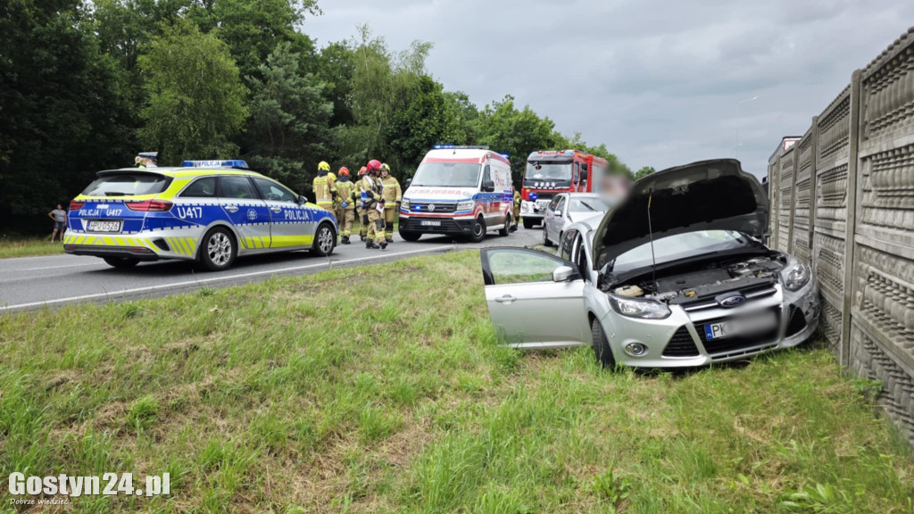 Wypadek na drodze krajowej nr 12 w Piaskach