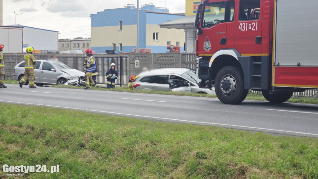 Wypadek na drodze krajowej nr 12 w Piaskach