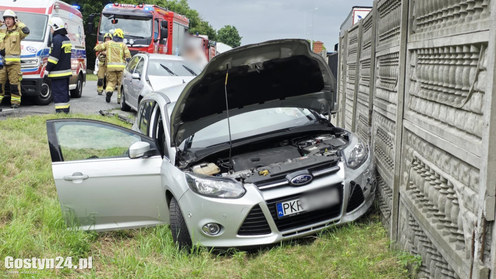 Wypadek na drodze krajowej nr 12 w Piaskach
