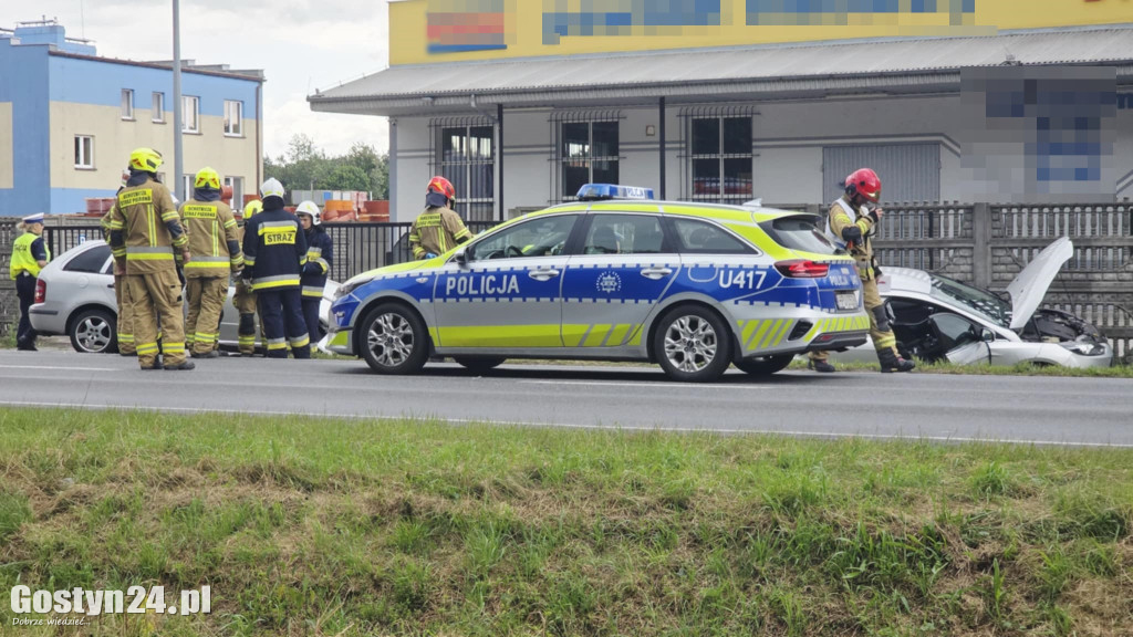 Wypadek na drodze krajowej nr 12 w Piaskach