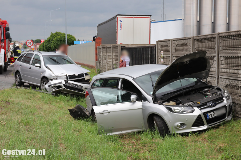 Wypadek na drodze krajowej nr 12 w Piaskach