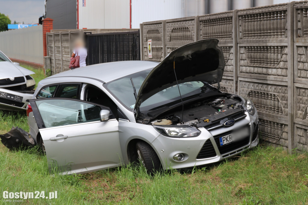 Wypadek na drodze krajowej nr 12 w Piaskach