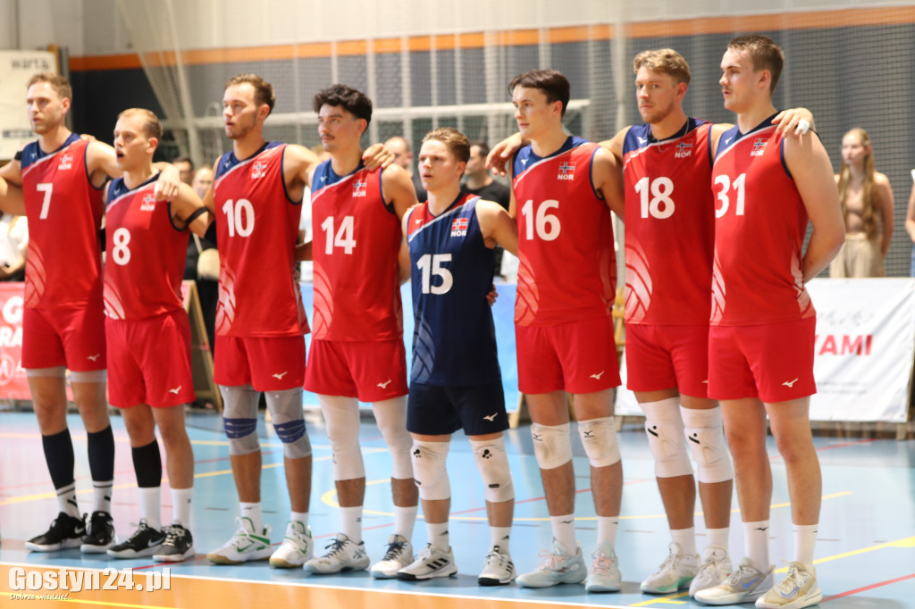 Mecz Norwegia-Dania w gostyńskim LO