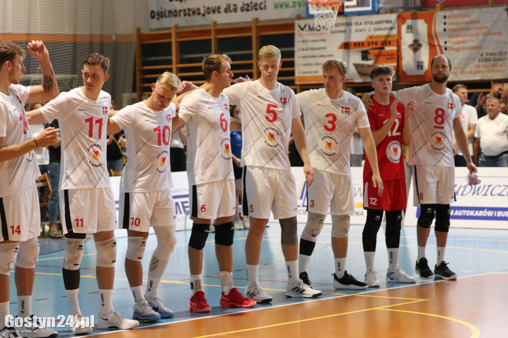Mecz Norwegia-Dania w gostyńskim LO